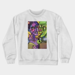 Cubism- Critical Critiques Crewneck Sweatshirt